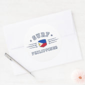Filipijnen Ronde Sticker (Envelop)