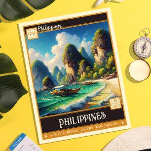 Filipijnen schilderij briefkaart