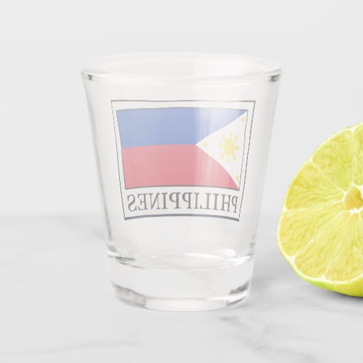 Filipijnen Shot Glas (Achterkant)