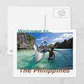 Filipijnen Souvenir en Novelty Store Briefkaart (Voorkant / Achterkant)
