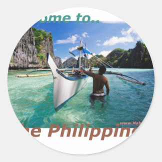 Filipijnen Souvenir en Novelty Store Ronde Sticker