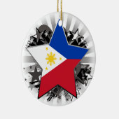 Filipijnen Star Keramisch Ornament (Rechts)