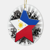 Filipijnen Star Keramisch Ornament (Links)