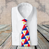 Filipijnen Stropdas, mode Filipijnse vlag, bedrijf Stropdas