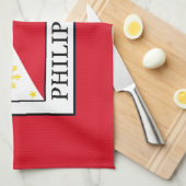 Filipijnen Theedoek (Quarter Fold)