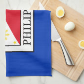 Filipijnen Theedoek (Quarter Fold)