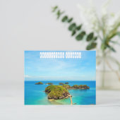 Filipijnen - Toerisme Briefkaart (Staand voorkant)