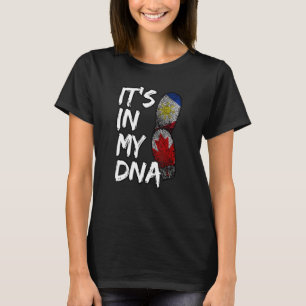 Filipijnen Trots Filipijn Filipina Vlag Canada Fi T-shirt