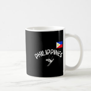 Filipijnen trots pinoy sport skiën Filipijns Koffiemok