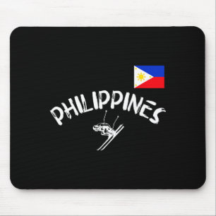 Filipijnen trots pinoy sport skiën filipino muismat