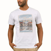 Filipijnen Vintage Bohol Chocolate Hills T-shirt
