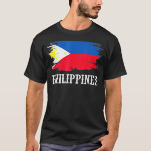Filipijnen vlag Ik hou van Filipijnen T-shirt
