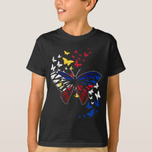 Filipijnen - vlag Pinoy Filipino Animal Butterfly  T-shirt