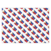 FILIPIJNEN Vlag Stijlvolle Patriottische Geometris Tafelkleed (Voorkant (Horizontaal))