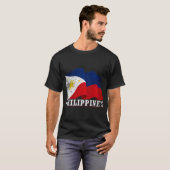 Filipijnen - vlag t-shirt (Voorkant volledig)