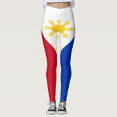 Filipijnen vlag vol leggings (Voorkant)
