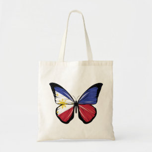 Filipijnen Vlaggen van Butterfly Tote Bag