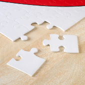 Filipijnen - Vlaggenhart Legpuzzel (Zijkant)