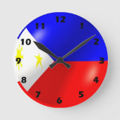 Filipijnen - Vlaggenontwerp Ronde Klok (Voorkant)