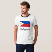 Filipijnen - Vlaggenontwerp T-shirt (Voorkant volledig)