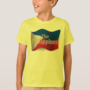 Filipijnen Waving Flag T-shirt