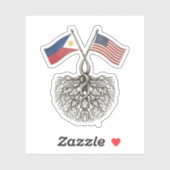 Filipijns-Amerikaans Sticker (Vel)