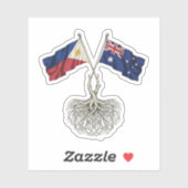 Filipijns-Australisch Sticker (Vel)