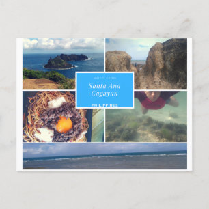 Filipijns Briefkaart Santa Ana, Cagayan #01