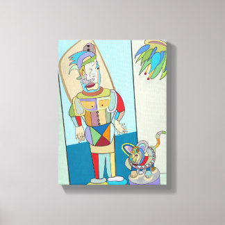 "Filipijns en kat" door Ruchell Alexander Canvas Afdruk