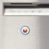 Filipijns Erfgoed Embleem Magneet (Insitu (Vaatwasser))