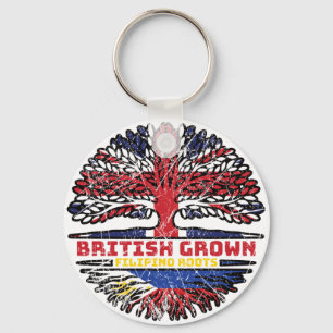 Filipijns Filipijnen VK Verenigd Koninkrijk Brits Sleutelhanger