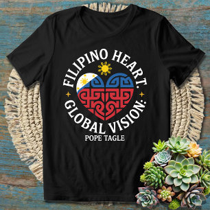 Filipijns Hart Globaal Visioen Paus Tagle T-shirt