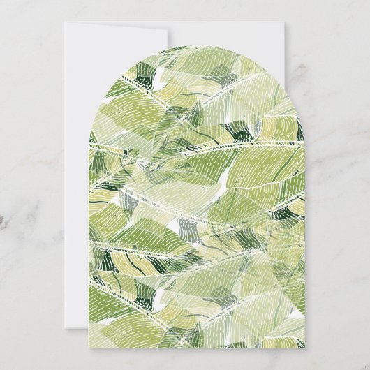 Filipijns Kamayan Piesta Kaarawan Verjaardagsdiner Kaart (Achterkant)