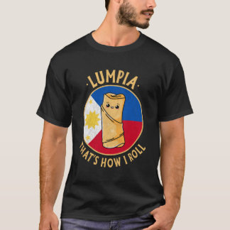 Filipijns Lumpia Kawaii Filipijns eten Filipijns P T-shirt
