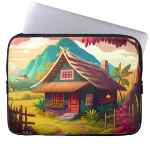 Filipijns traditioneel huis-36543 laptop sleeve