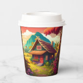 Filipijns traditioneel huis-36543 papieren bekers (Achterkant)