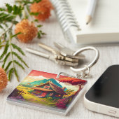 Filipijns traditioneel huis-36543 sleutelhanger (Voorkant Rechts)