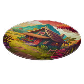 Filipijns traditioneel huis-36543 snijplank (Hoek)