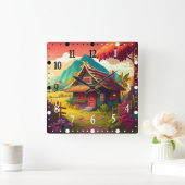 Filipijns traditioneel huis-36543 vierkante klok (Huis)