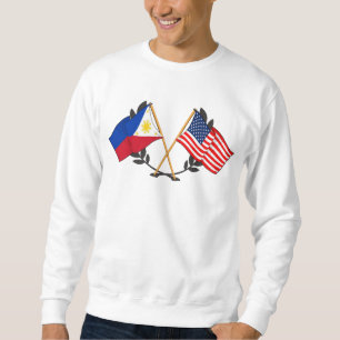 Filipijnse Amerikaanse vlag Filipijns erfgoed Vint Trui