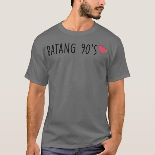 Filipijnse Batang 90 s retro T-shirt (Voorkant)