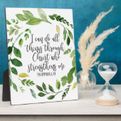 Filipijnse Bijbelscripten Inspirerend Fotoplaat (Zijkant)