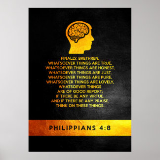 Filipijnse Bijbelse versie 4:8 Poster