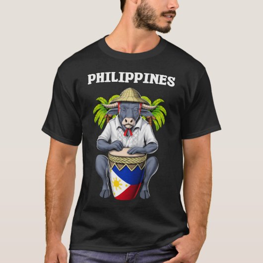 Filipijnse Carabao T-shirt (Voorkant)