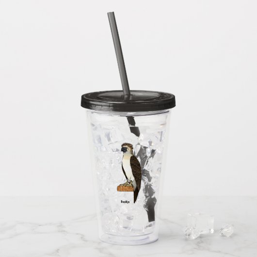 Filipijnse cartoon acryl drinkbeker (Voorkant ijs)