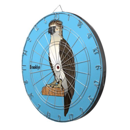 Filipijnse cartoon dartbord (Voorkant Rechts)