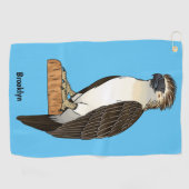 Filipijnse cartoon golfhanddoek (Horizontaal)