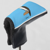 Filipijnse cartoon golfheadcover (3/4 voorkant)
