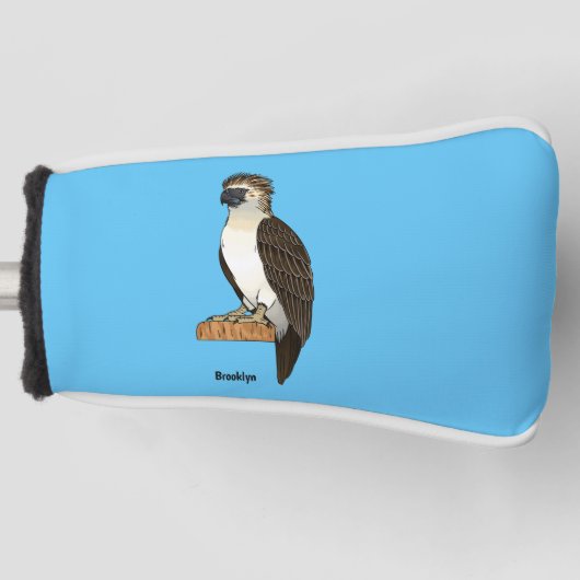 Filipijnse cartoon golfheadcover (Voorkant)