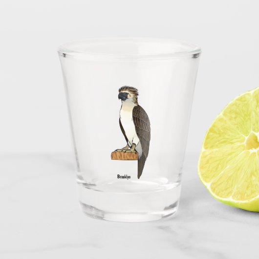 Filipijnse cartoon shot glas (Voorkant)